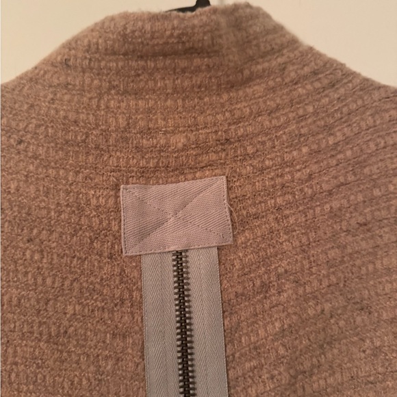 Free People Arctic Fox Zip Back Sweater in Pink Size Small - BNWT! - Picture 4 of 7